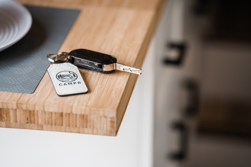 Campr's camper van keys